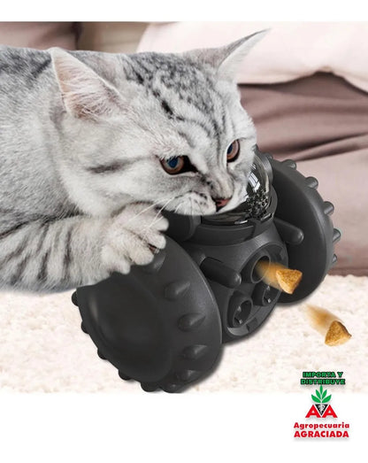 Juguete Dispensador De Comida Para Mascotas Espacial