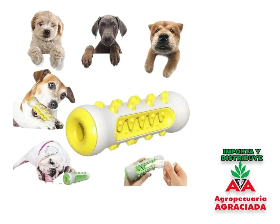 Juguete Dental Hueso Limpia Dientes Resistente Perro Mascota