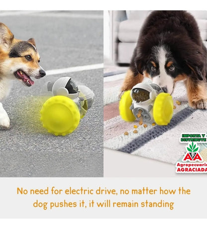 Juguete Dispensador De Comida Para Mascotas Espacial