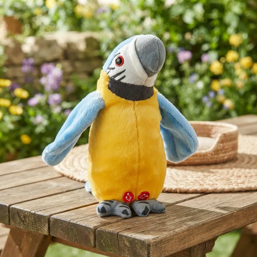 Peluche Inteligente Guacamayo Con Sonido Y Movimiento
