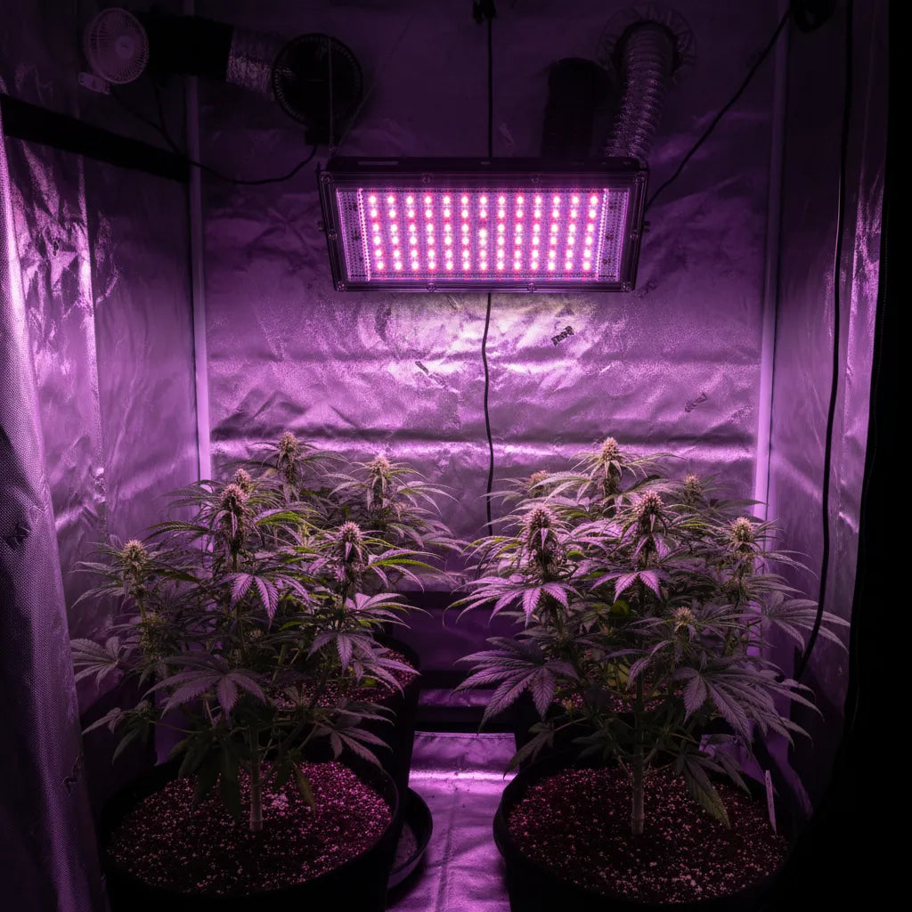 Reflector Led Luz Auto Cultivo Indoor Luz Para Plantas