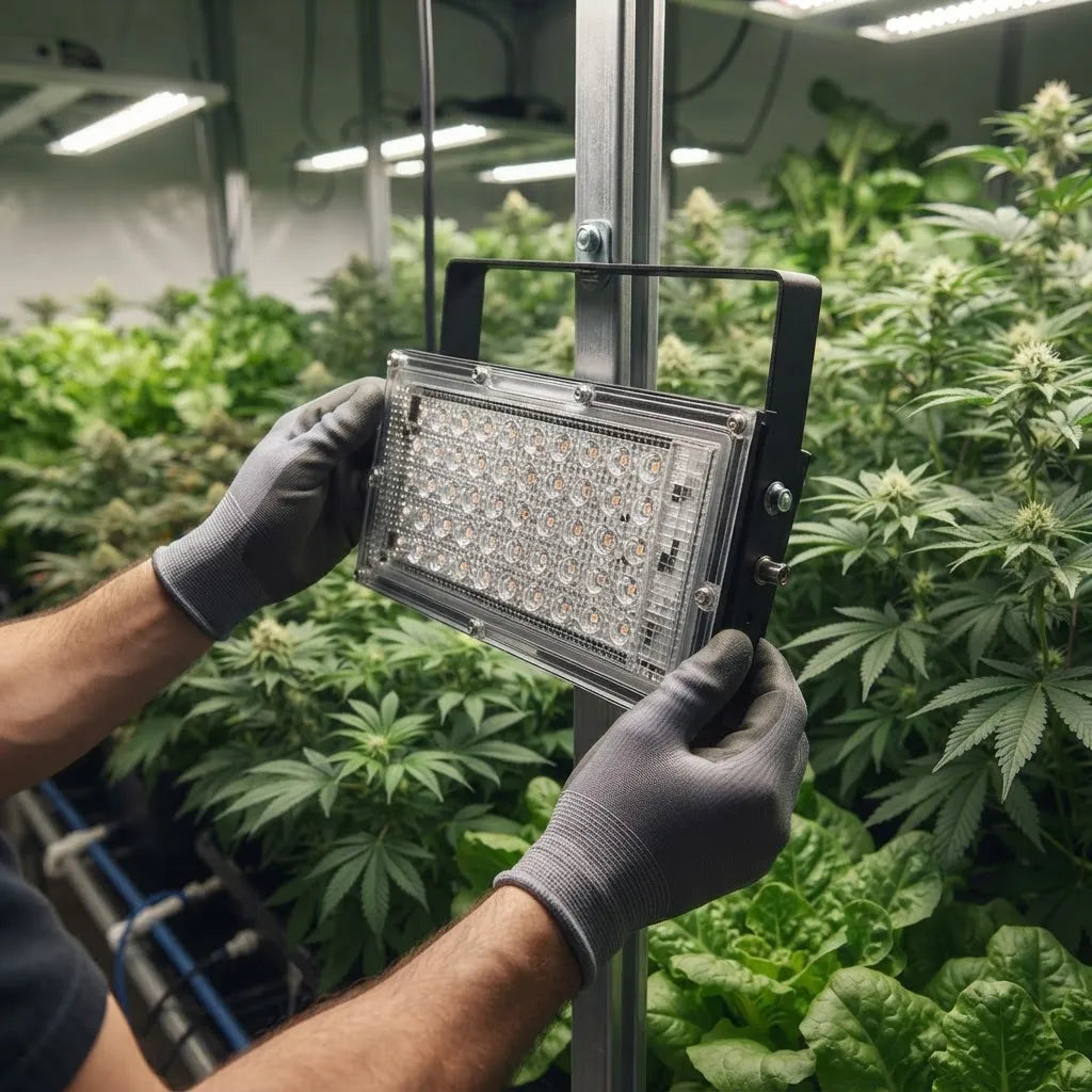 Reflector Led Luz Auto Cultivo Indoor Luz Para Plantas