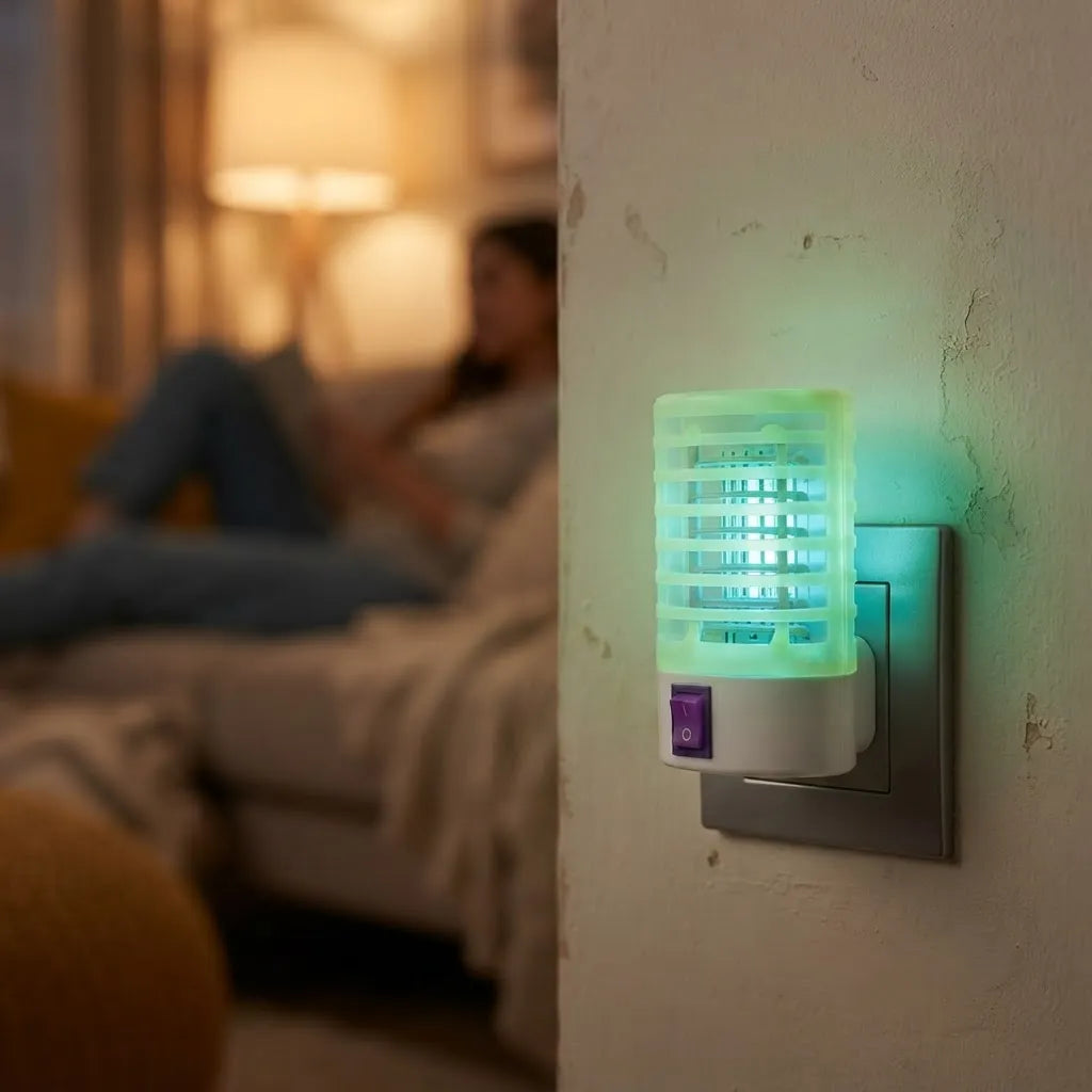 Repelente Lampara Eléctrica Anti Moscas Y Mosquitos 220v