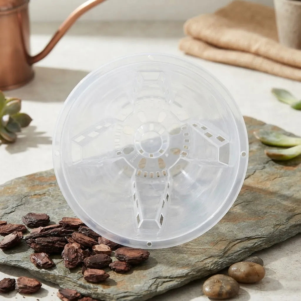 Maceta Para Orquídeas Transparente Agro-a 2 Medidas