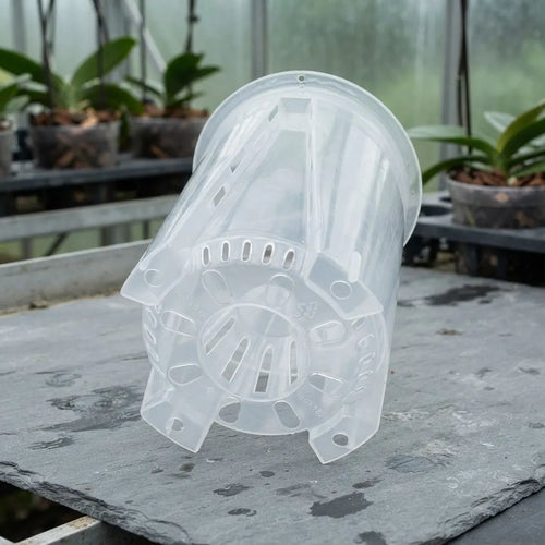 Maceta Para Orquídeas Transparente Agro-a 2 Medidas