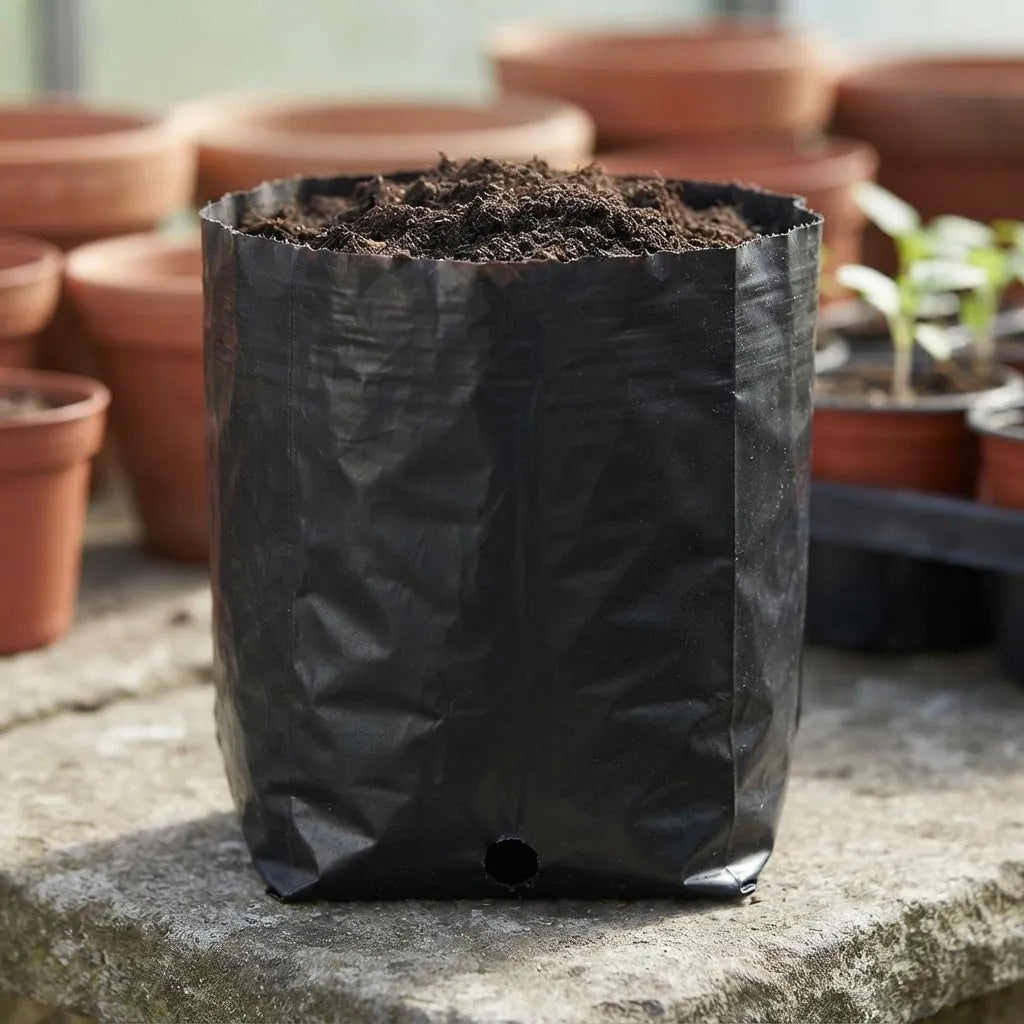 Maceta Bolsa Mini Fina Para Vivero X50u ( 6cm, 9cm , 11cm)
