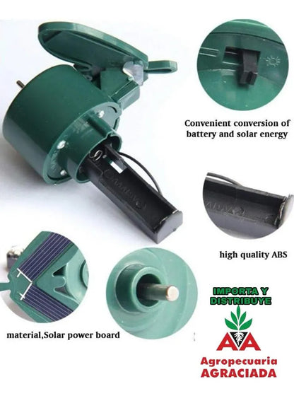 Adorno De Jardin Mariposa Voladora Solar