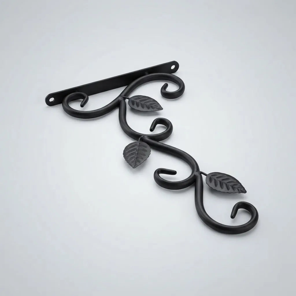 Mensula de hierro Modelo Hojas gruesa 10 mm