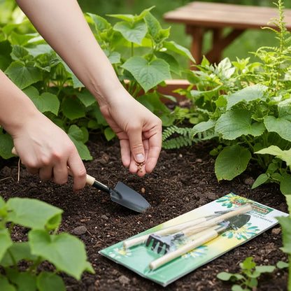 Juego de 3 Mini Palitas Mango de Madera