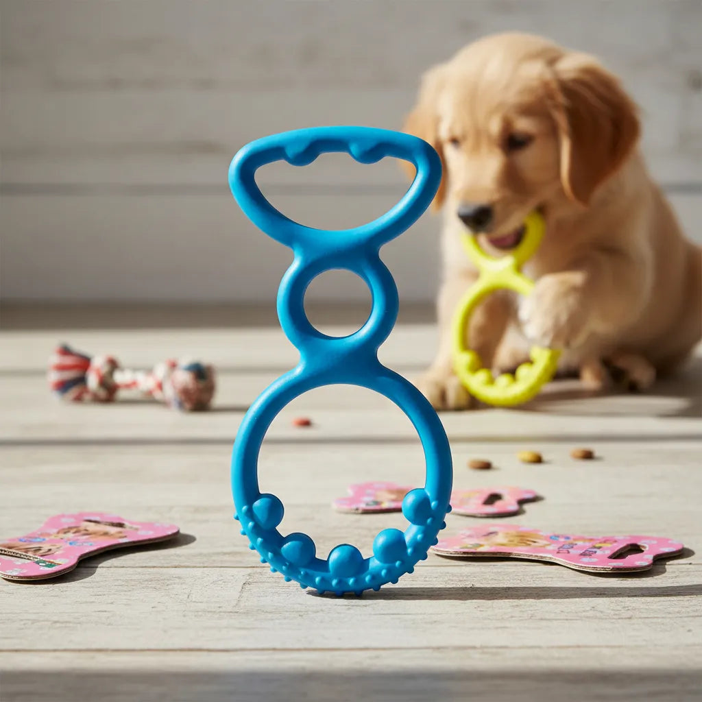 Triple Aro, Mordillo Macizo de Goma