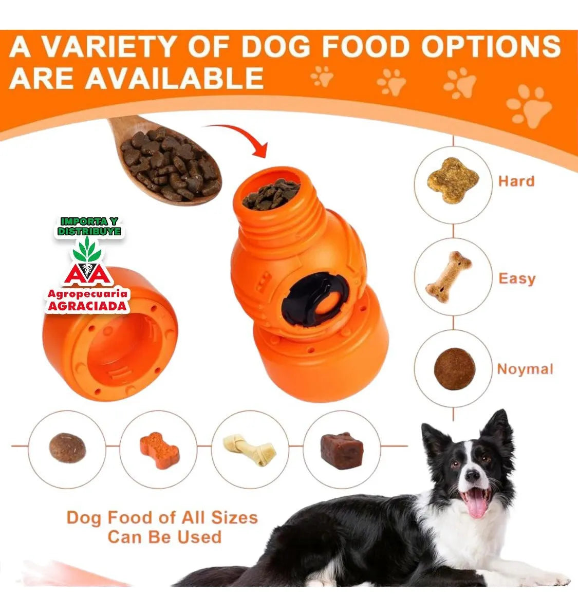 Juguete Dispensador De Pastillas Para Perros Grandes