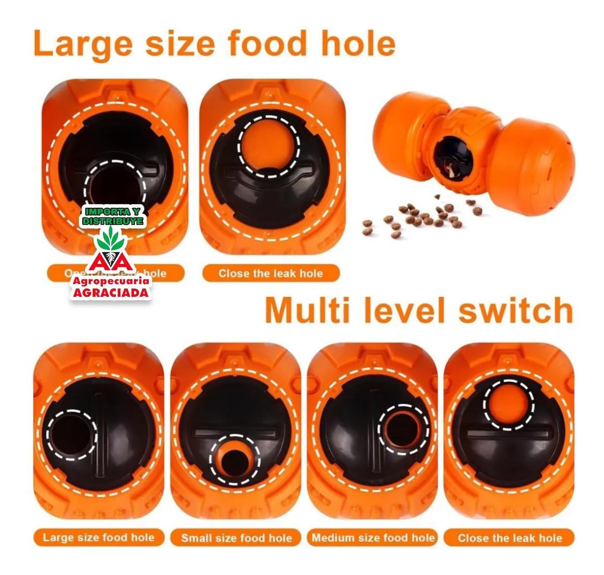 Juguete Dispensador De Pastillas Para Perros Grandes