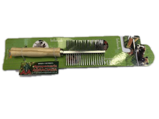 Peine Metálico Doble: Grueso y Fino