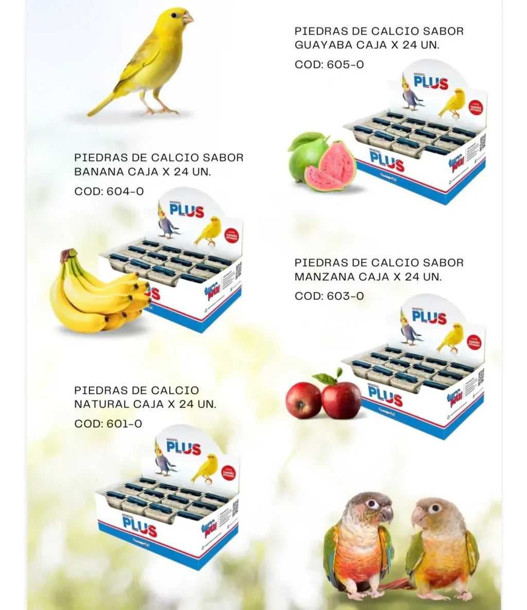 Piedras De Calcio Mineral Plus Para Aves Agro A