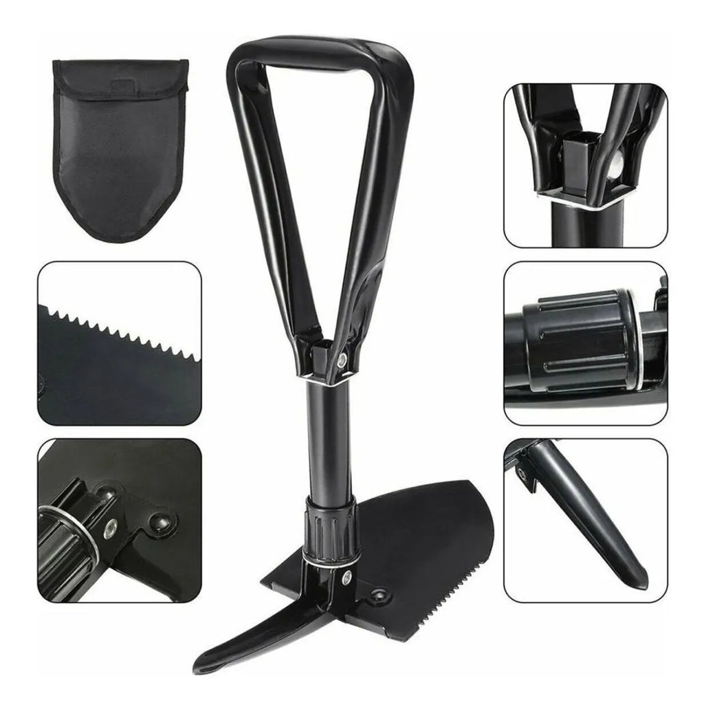 Pala De Camping Plegable Con Estuche B