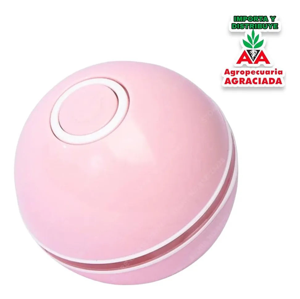 Pelota Inteligente Para Gatos Recargable Con Luces Led