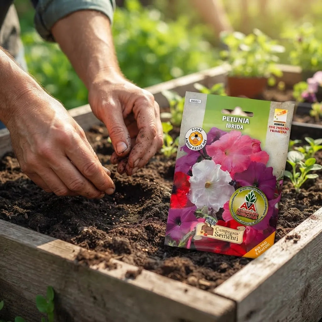 Semillas De Flores Petunia Enana Variadas Agro A