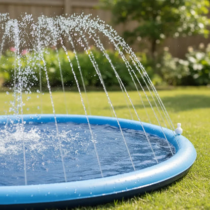Piscina Para Perros, Con Lluvia Tamaño 150 Cm