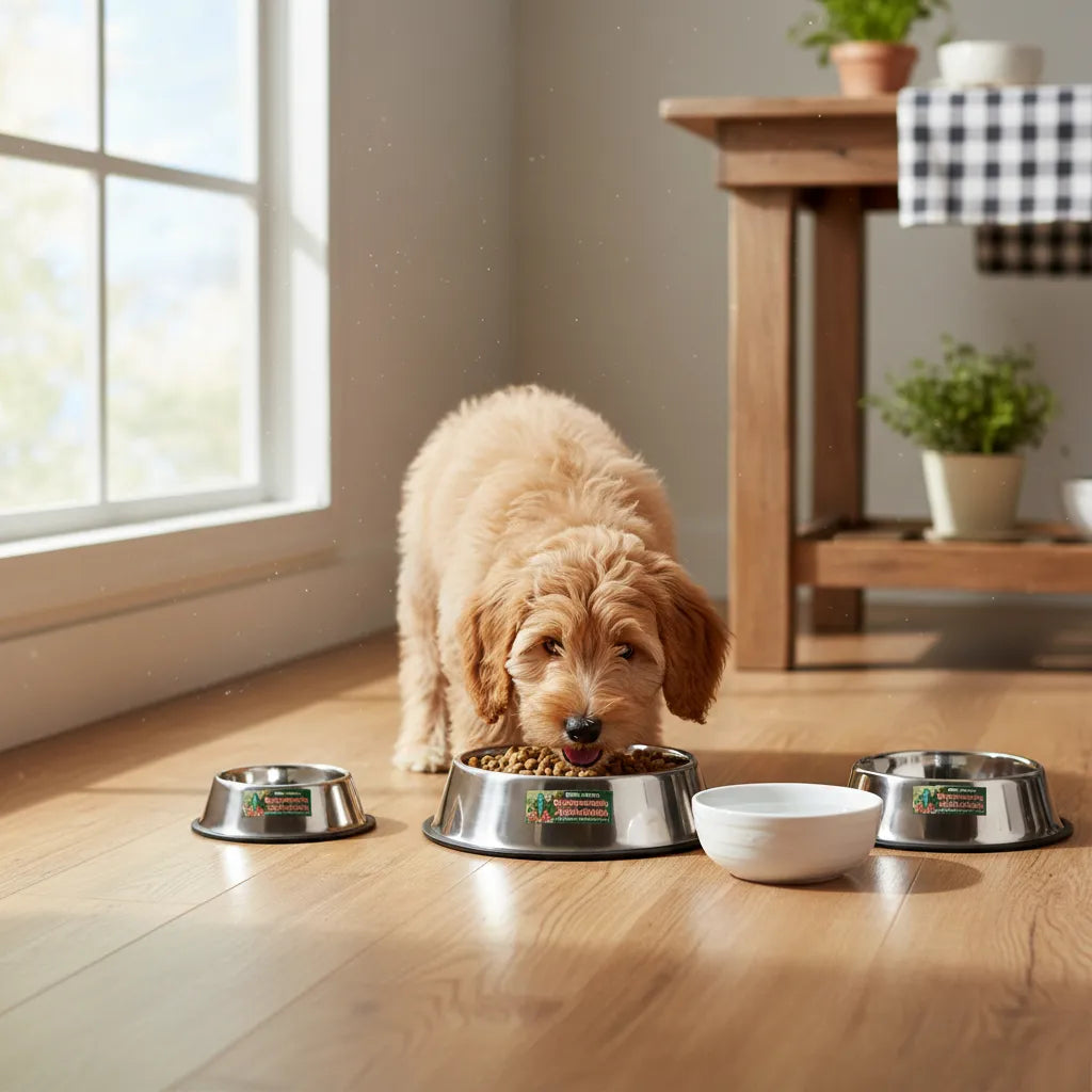 Plato Acero Inoxidable con base de goma Nº3 (29 cms)