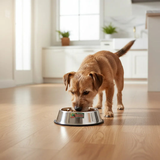 Plato Acero Inoxidable con base de goma Nº2 (25 cms)