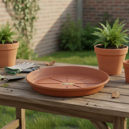 Plato Para Maceta Plástico Terracota 50 Cms.