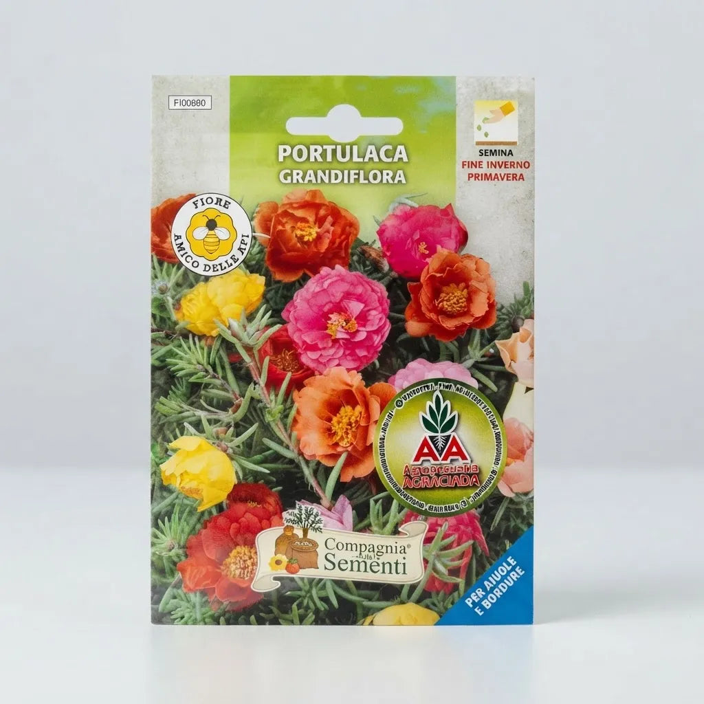 Semillas De Flores Portulaca Doble Variadas Agro A