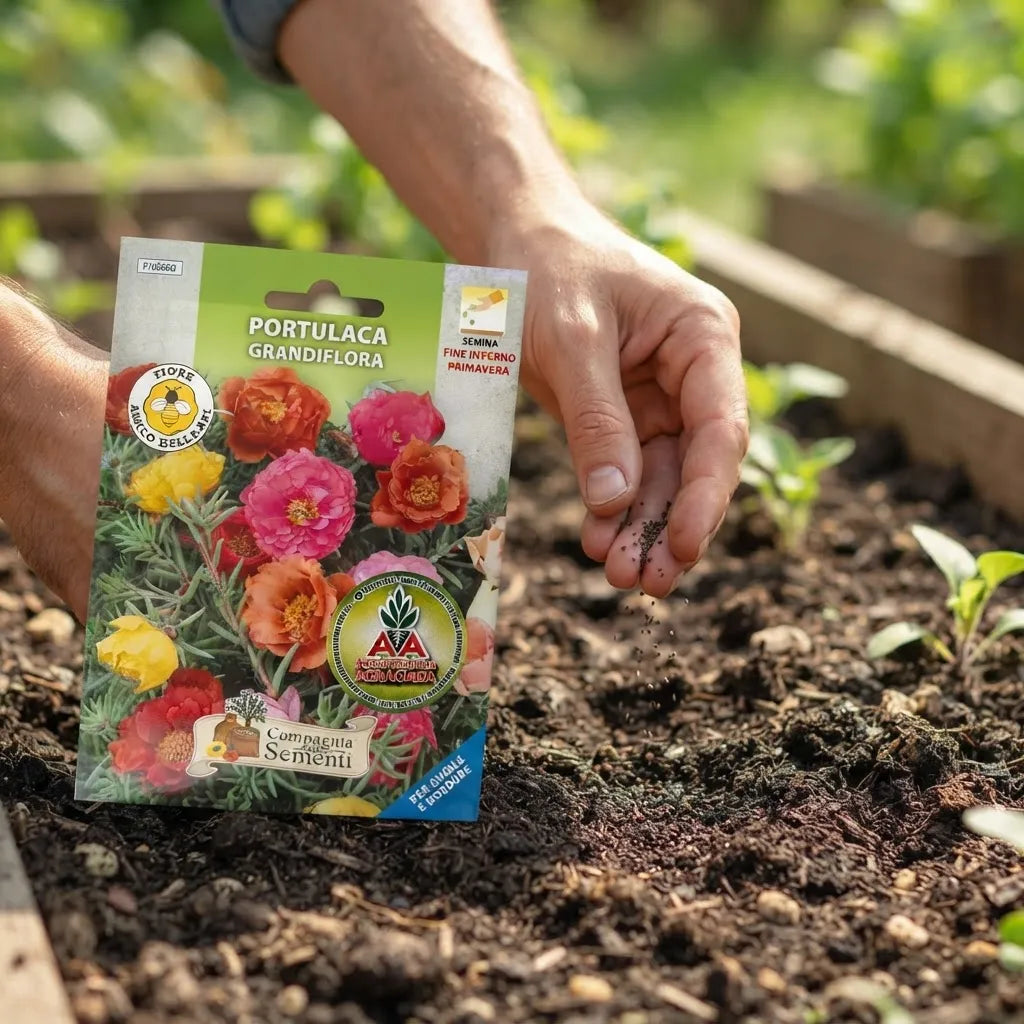 Semillas De Flores Portulaca Doble Variadas Agro A