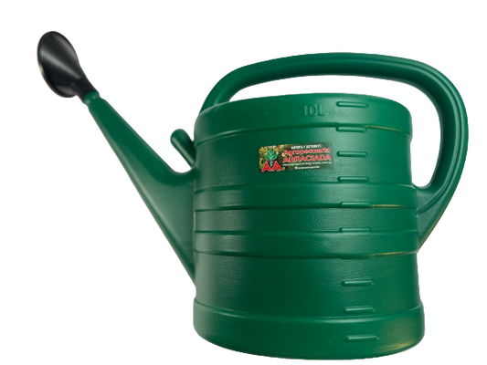 Regadera Plástica De 10 Litros Con Flor Removible