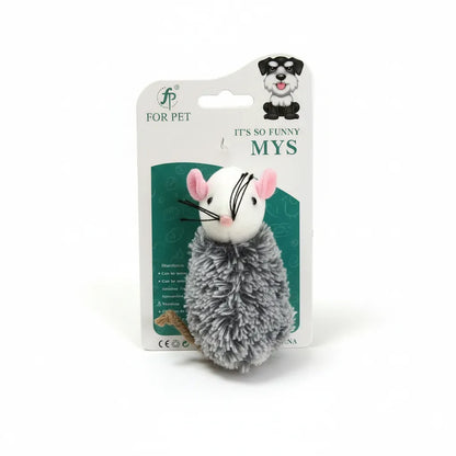 Juguete Para Gatos Raton Con Hierba Gatera