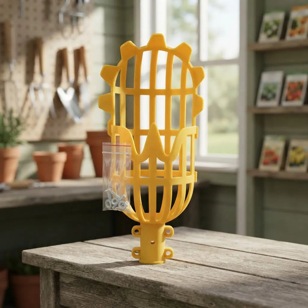 Recolector De Frutas Plástico Amarillo