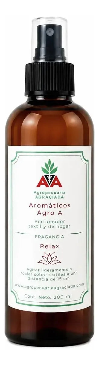 Aromatizante Textil En Spray Relax Agro-a Perfumador