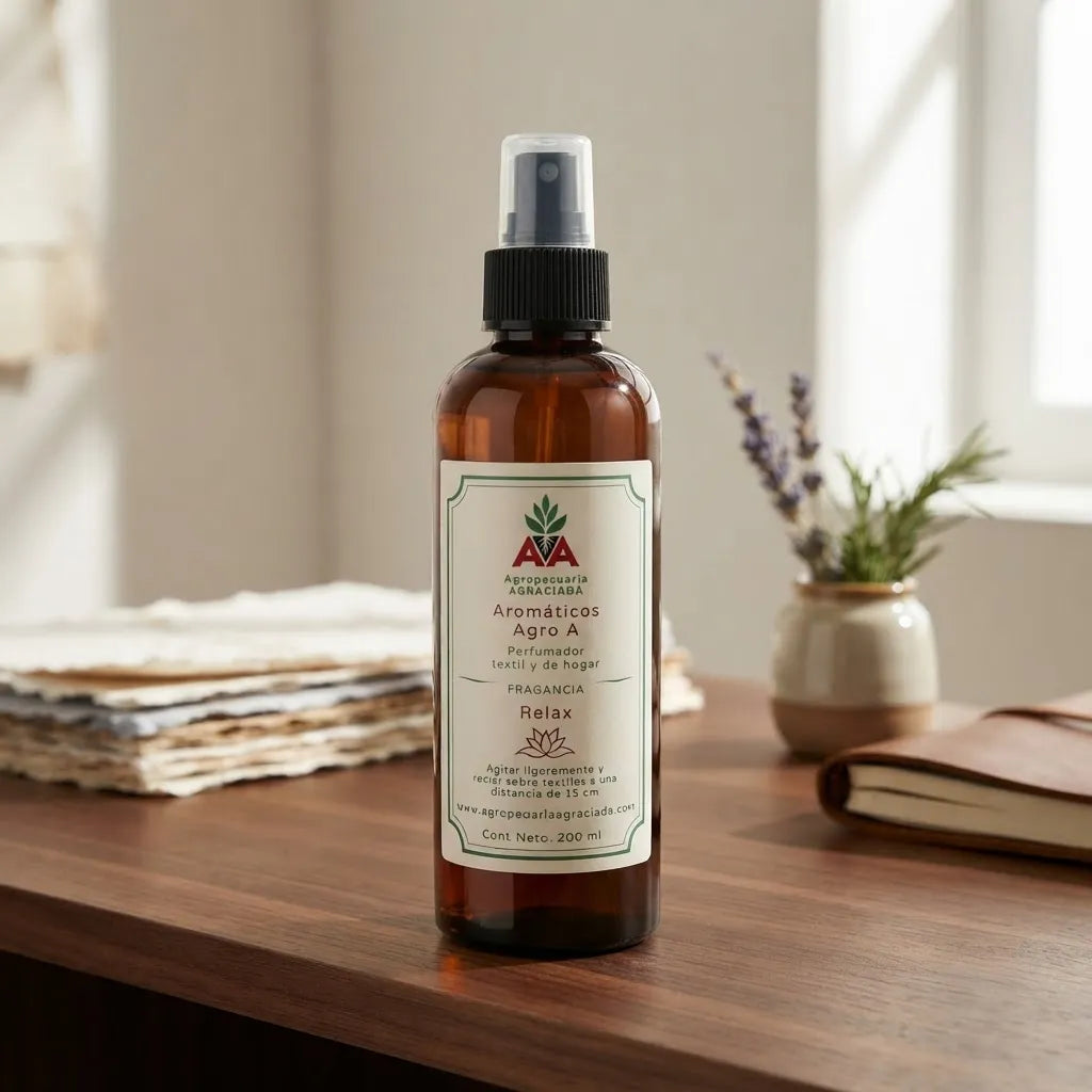 Aromatizante Textil En Spray Relax Agro-a Perfumador