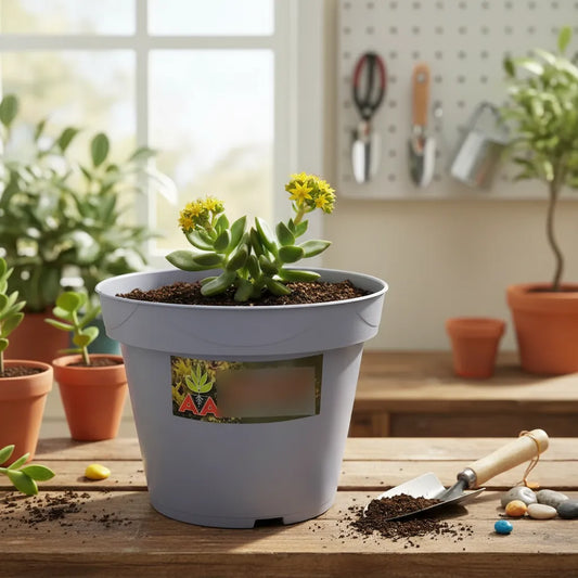 Maceta Para Tunas Suculentas Cilindricas 14 Cms Mix X 10 Uni