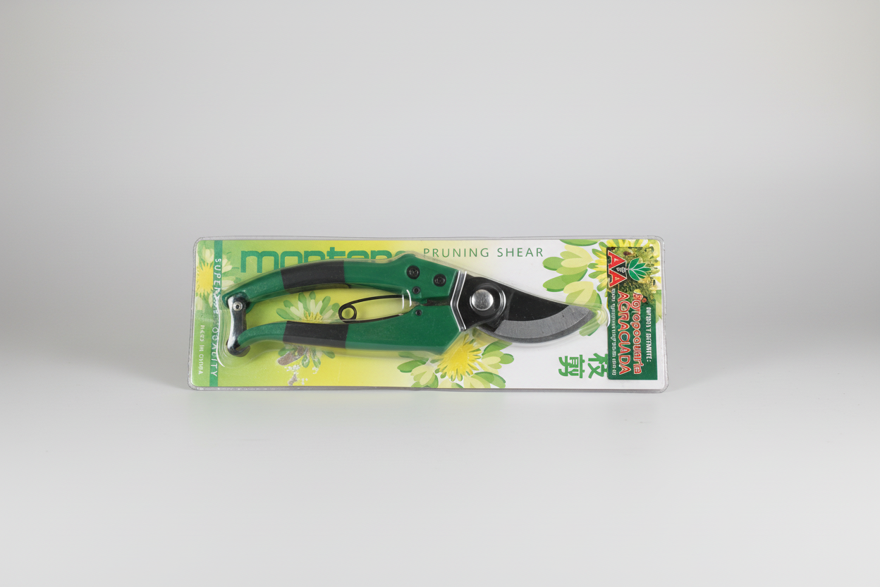 Tijera de Poda Economica en Blister