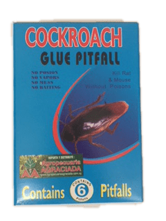 Trampa Adhesiva para Cucarachas x 6