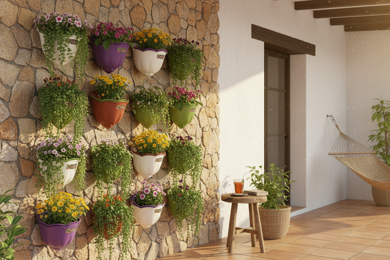 Maceta Tulipan de Pared 32 x 22 cts