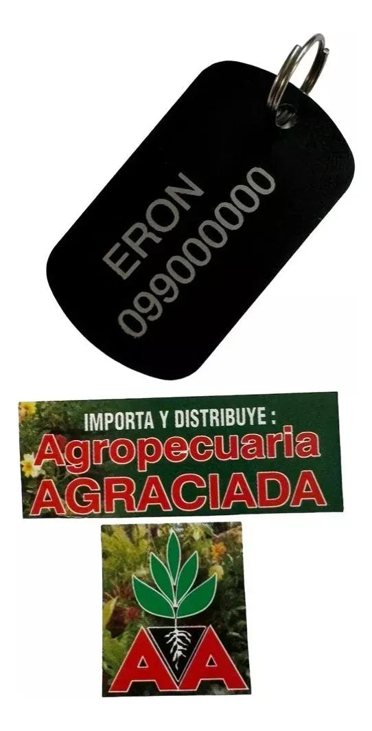 Chapitas Placas Identificadoras De Mascotas Tag Grabadas
