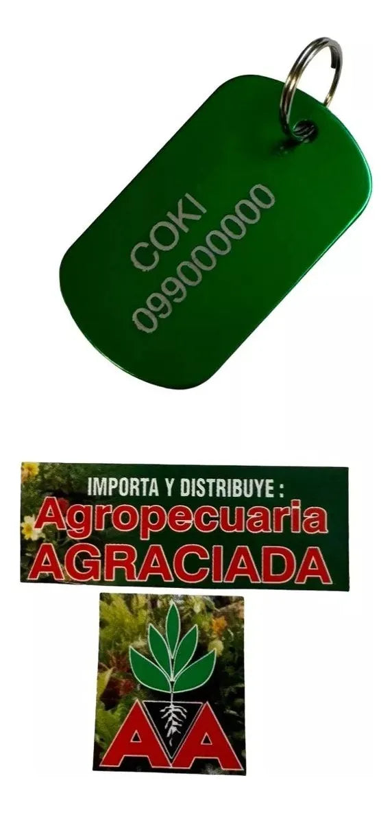Chapitas Placas Identificadoras De Mascotas Tag Grabadas