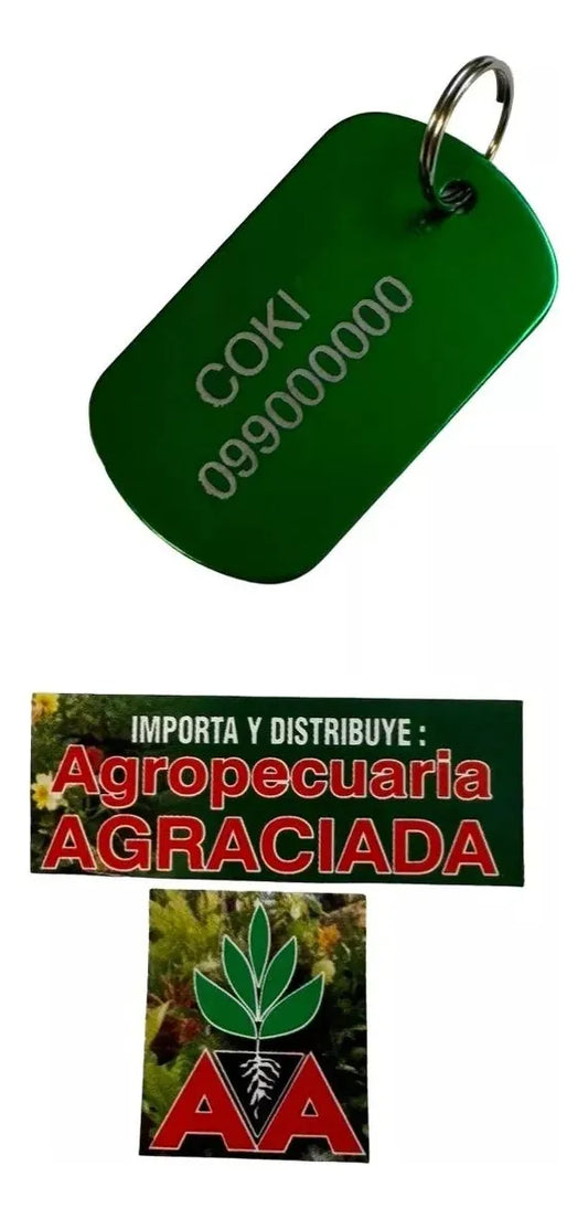 Chapitas Placas Identificadoras De Mascotas Tag Grabadas