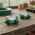 Micro Aspersor De Riego 4 Salidas 32 L/h Blanco Y Verde X10u
