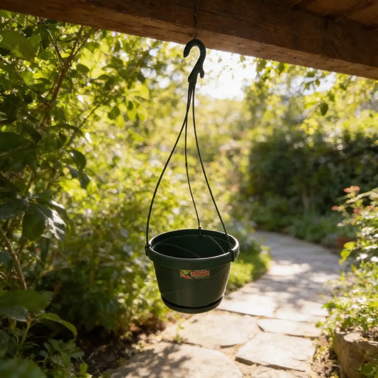 Maceta Colgante Italiana Con Plato Exterior Interior 22 CmsMaceta Colgante Italiana Con Plato Exterior Interior 22 Cms