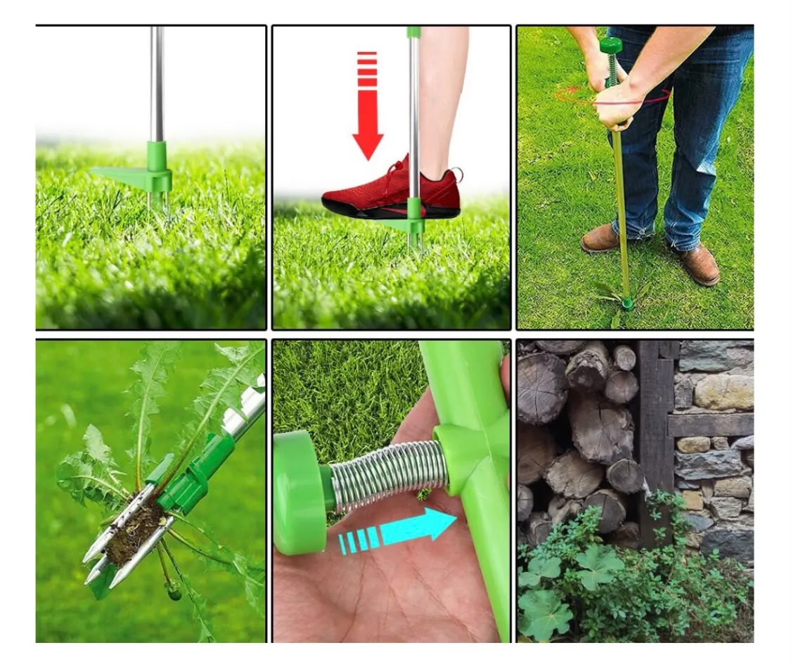 Saca Yuyos Automático Para Huertas Y Jardines Premium