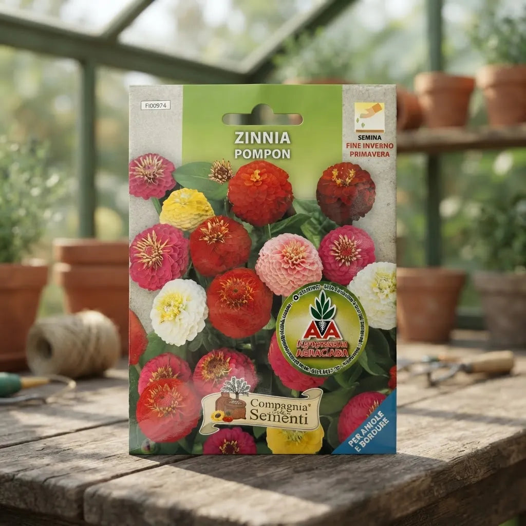 Semillas De Flores Zinnia Liliput Variadas Agro A