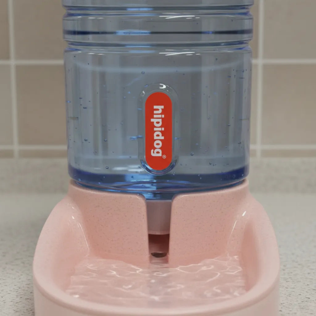 Bebedero Para Mascotas Premium, Capacidad 3.6 L Rosa Chicle