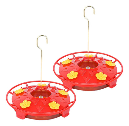 Bebedero Picaflor O Colibrí Plato Agro-a Rojo