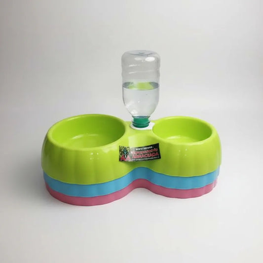 Bebedero y Comedero Chico para Botella