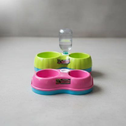 Bebedero y Comedero Grande para Botella