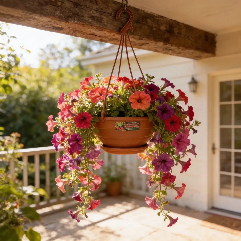 Maceta Colgante Bols 22 Cm Con Plato Agro A Para Plantas
