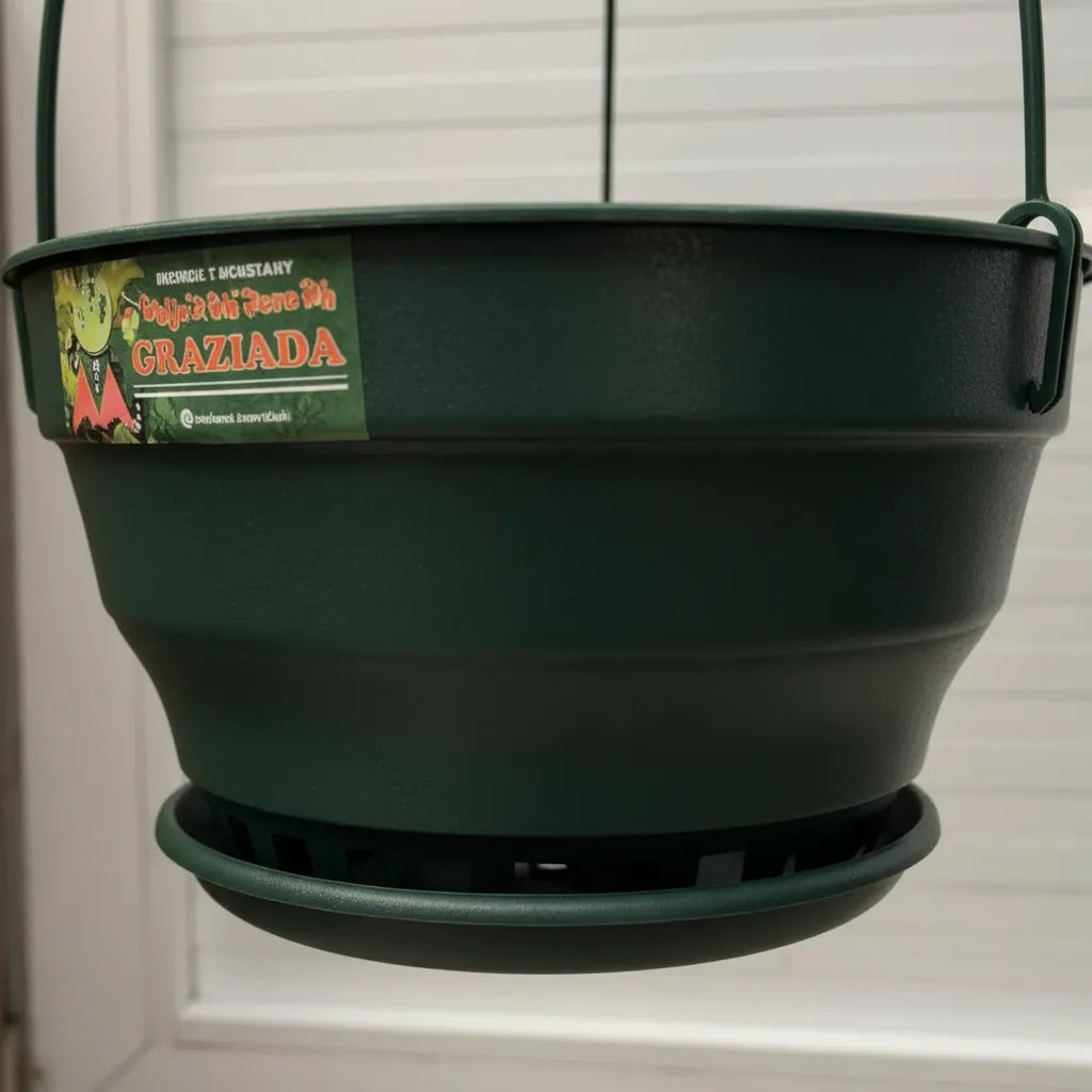 Maceta Colgante Bols 22 Cm Con Plato Agro A Para Plantas