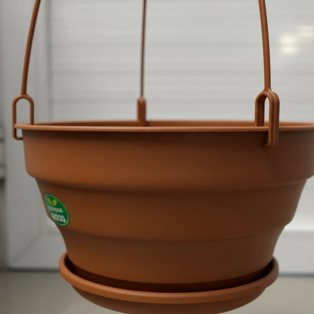 Maceta Colgante Bols 24 Cm Con Plato Agro A Para Plantas